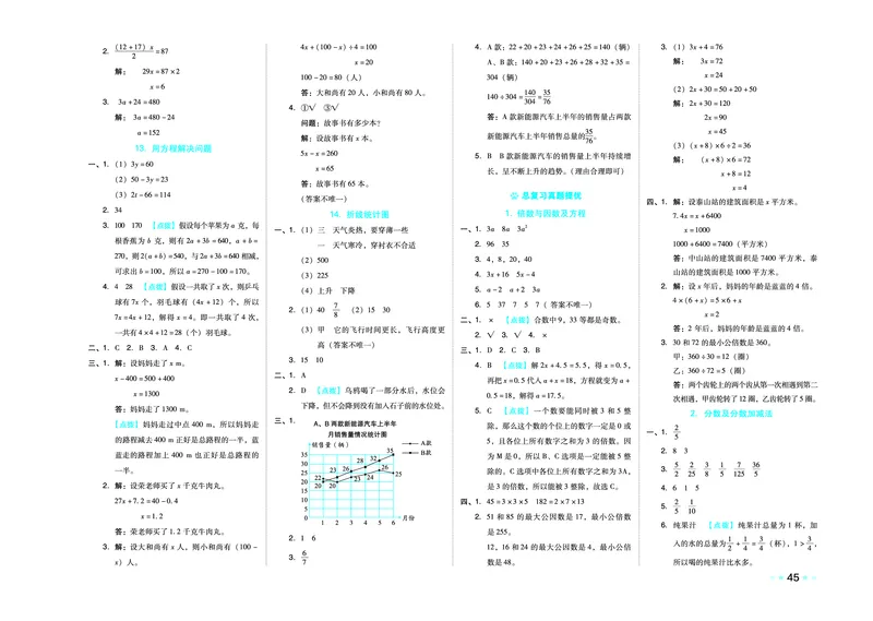 26春好卷五年级数学下（XS版）0_数学《好卷》西师26春抢先版