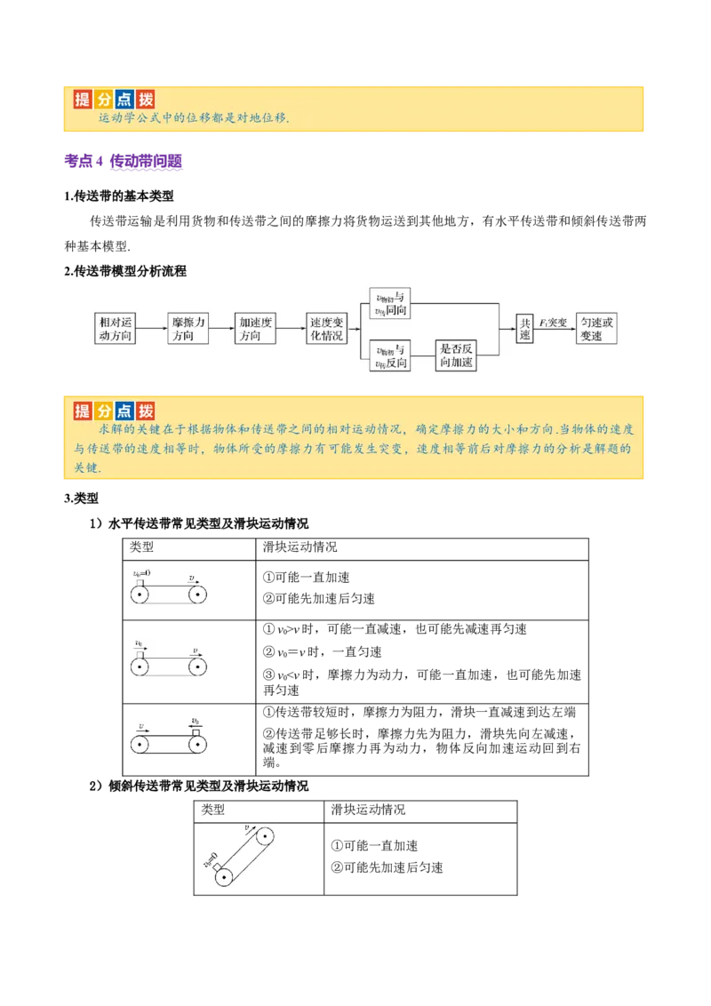专题02力与直线运动（讲义）（原卷版）_03高考英语_2025年新高考资料_二轮复习_01高考语文等多个文件_上好课2025年高考物理二轮复习讲练测（新高考通用）