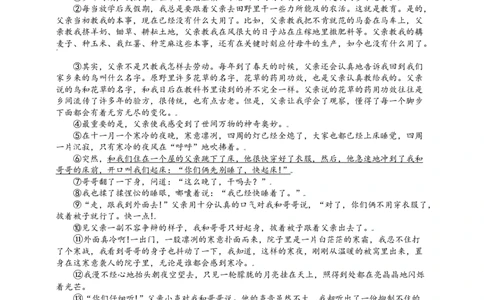 语文中考文学类文本体会作者情感专题复习导学案_02中考总复习（2026版更新中）_01-语文-中考总复习_2025年中考资料_备考2025中考语文二轮专项复习课件+教案+导学案
