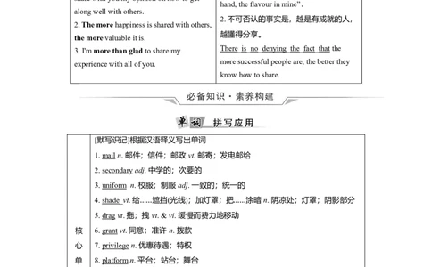 Unit4Sharing教案_03高考英语_新高考复习资料_2022年新高考资料_2022年新高考英语一轮复习_2022届一轮复习（人教版）讲练结合7.23更新_选择性必修四Unit4Sharing