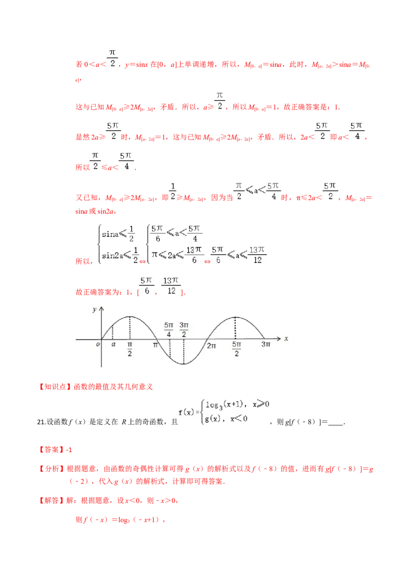 专题04函数的基本性质-2022年高考数学一轮复习小题多维练（新高考版）（解析版）_02高考数学_新高考复习资料_2022年新高考资料_2022年高考数学一轮复习小题多维练（新高考版）8.7更新