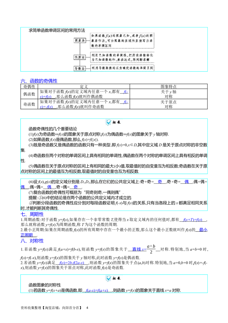 专题03函数及其性质（教师版）_02高考数学_通用版（老高考）复习资料_2024年复习资料_完备战2024年高考数学一轮复习考点帮（全国通用）_核心考点讲练