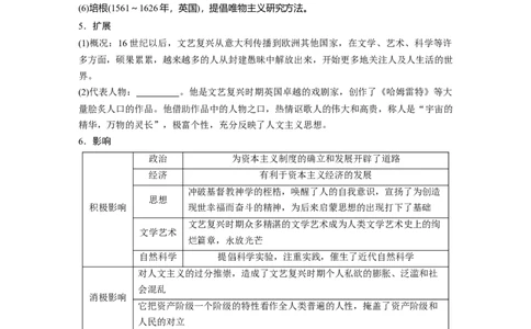 58必修3第十三单元西方人文精神的起源及其发展第36讲　西方人文精神的起源与文艺复兴_07高考历史_通用版（老高考）复习资料_2023年复习资料_一轮+二轮_历史高三一轮复习系列