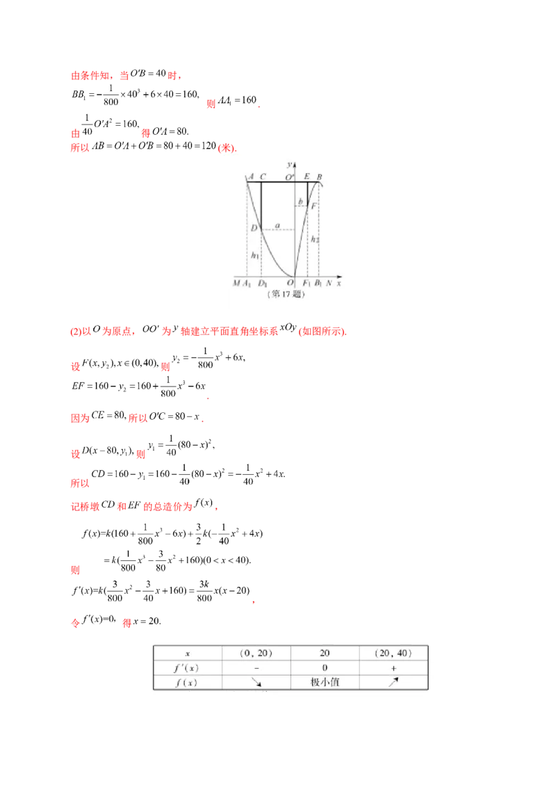 专题03导数及其应用&mdash;&mdash;2020年高考真题和模拟题理科数学分项汇编（教师版含解析）_02高考数学_新高考复习资料_2022年新高考资料_2022年一轮复习各版本