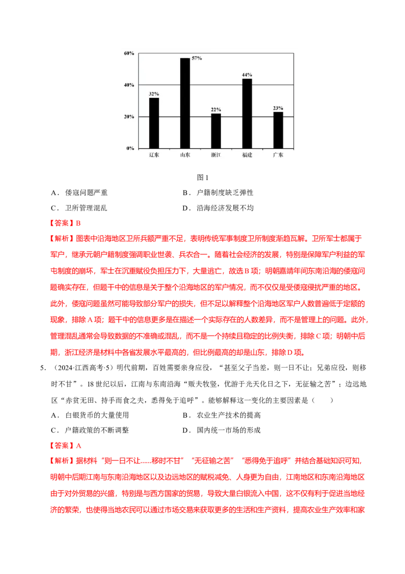 专题02济世经邦&mdash;&mdash;中国古代国家的社会治理体系（练习）（解析版）_07高考历史_2025年新高考资料_二轮复习_01高考语文等多个文件