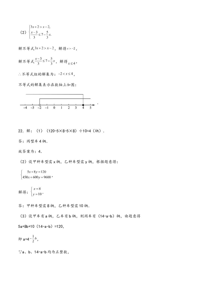期末综合测试卷人教版七年级数学下册_初中数学_七年级数学下册（人教版）_期中+期末