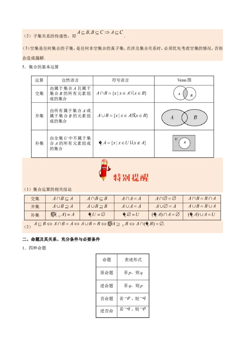 专题01集合与常用逻辑用语-备战2019年高考数学（文）之纠错笔记系列（原卷版）_02高考数学_新高考复习资料_2022年新高考资料_2022年一轮复习各版本_1.新高考2022年高考数学一轮复习_66