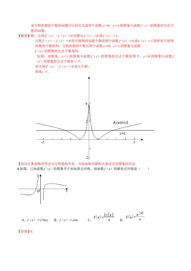 专题03函数及其表示方法-2022年高考数学一轮复习小题多维练（新高考版）（解析版）_02高考数学_新高考复习资料_2022年新高考资料