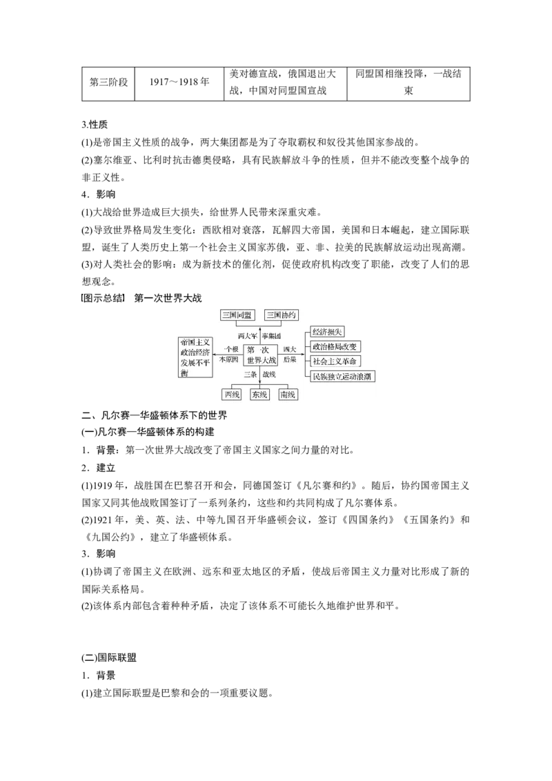 72选修部分第十六单元第44讲20世纪的战争与和平课型1：知识体系讲解_07高考历史_通用版（老高考）复习资料_2023年复习资料_一轮+二轮_历史高三一轮复习系列_623