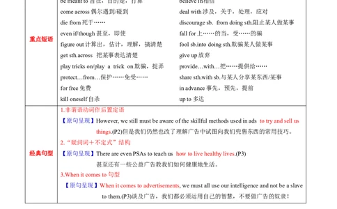 M4Unit1Advertising(讲)-2022年高考英语一轮复习讲练测(新高考&bull;江苏)(教案)_03高考英语_新高考复习资料_2022年新高考资料_2022年新高考英语一轮复习