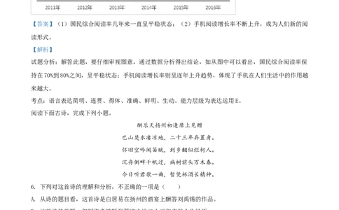 2017年河北省中考语文试题（解析）_河北中考_1.河北中考语文2008-2025