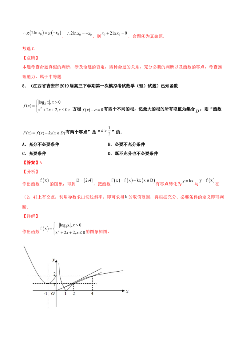 专题02逻辑用语与命题100题(解析版)_02高考数学_新高考复习资料_2022年新高考资料_千题百练2022高考数学