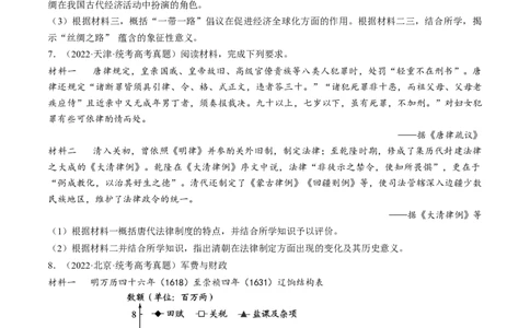 专题01古代中国的政治制度与国家治理（练习）（原卷版）_07高考历史_新高考复习资料_2024年新高考复习资料_二轮复习资料_2024年高考历史二轮复习讲练测（新教材新高考）_配套练习