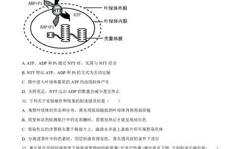 2025年黑龙江、吉林、辽宁、内蒙古高考生物真题试卷_高考历年真题_2025全国各省高考真题+答案_17、黑龙江卷（物理、历史、化学、地理、政治、生物）