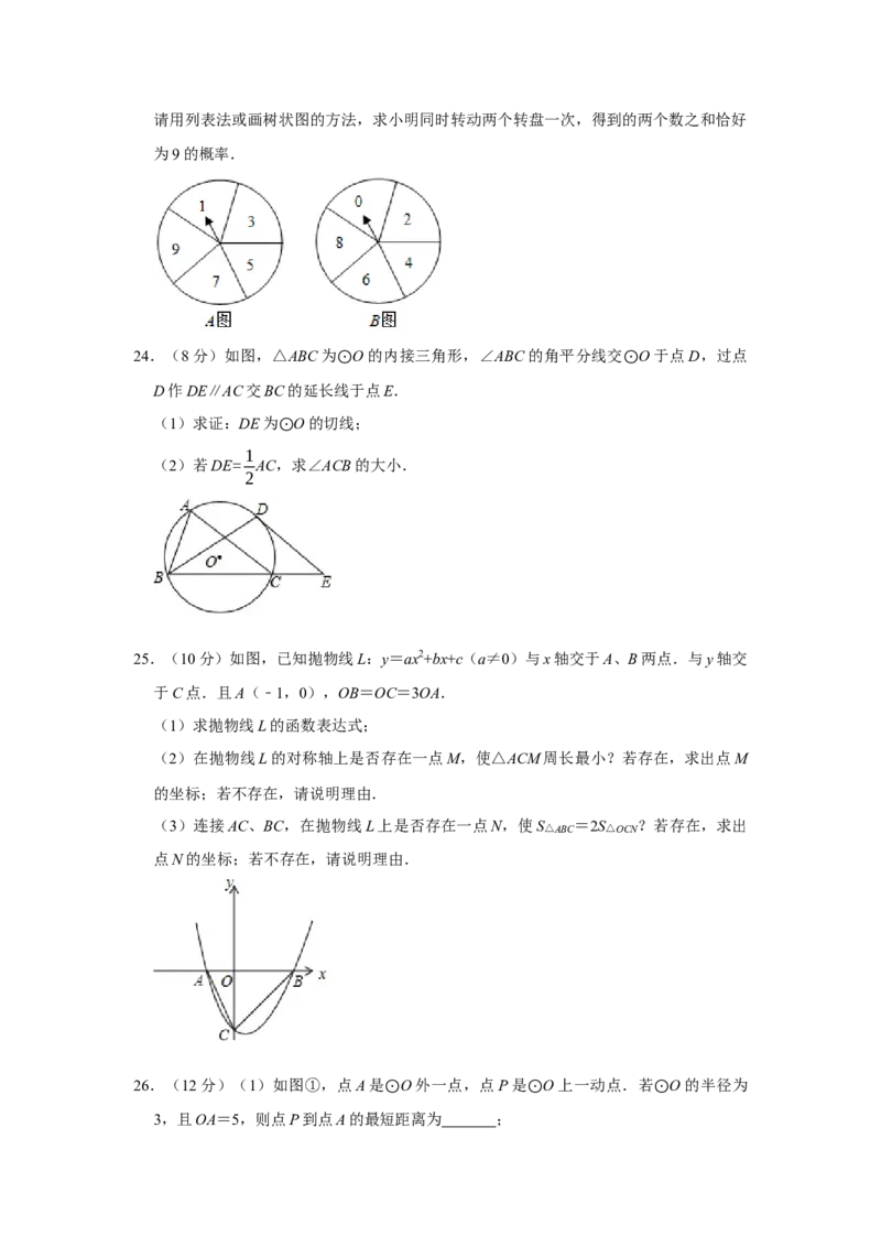 2017年陕西省中考数学真题（副卷）（空白卷）_陕西_2.陕西中考数学（2008-2025）