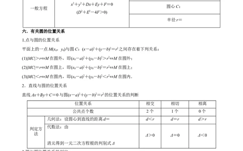 9.1直线方程与圆的方程（精讲）（教师版）_02高考数学_新高考复习资料_2024年新高考资料_一轮复习资料_完2024年高考数学一轮复习一隅三反系列（新高考）
