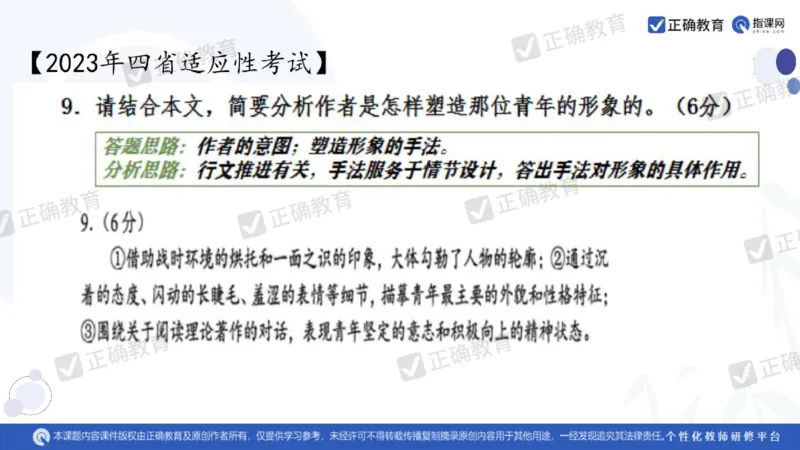 语文--闵娟《有的放矢彰素养有序推进提效度》3.28_2024高考押题卷_152024其他平台全系列_资料2024版（名校︱机构）备考押题资料_2024《高考考前预测分析》_新高考