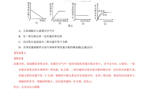 2016年河北省中考化学试题（解析）_河北中考_5.河北中考化学2008-2025
