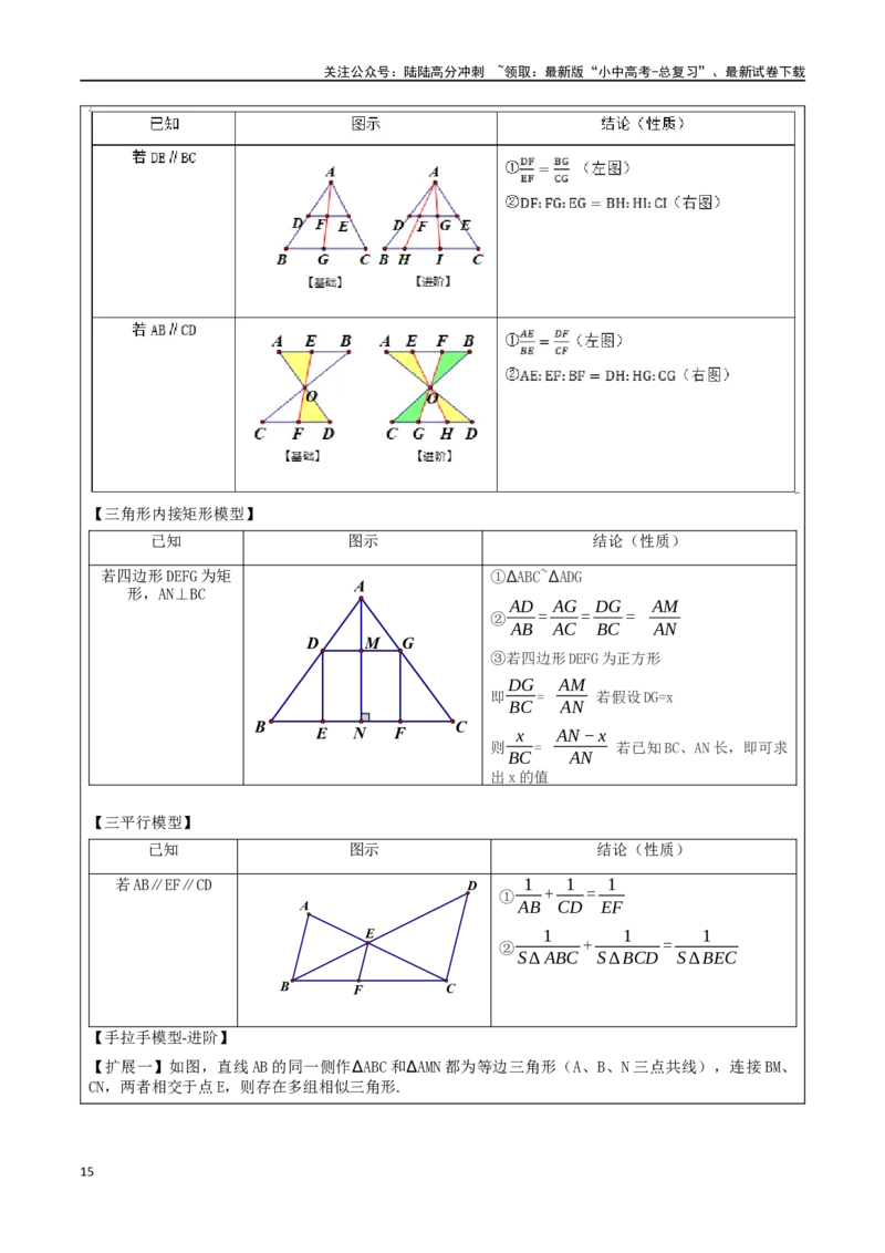 中考大题04三角形的证明与计算问题（5大题型）（原卷版）_02中考总复习（2026版更新中）_02-数学-中考总复习_2024年中考复习资料_二轮复习资料_大题精做