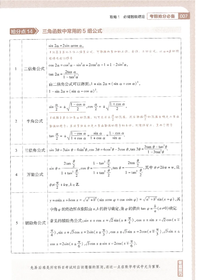 试题调研第十辑新高考数学_2023高考押题卷_试题调研8910期考前推荐看的三期_试题调研第十期考前抢分必备_试题调研第十辑