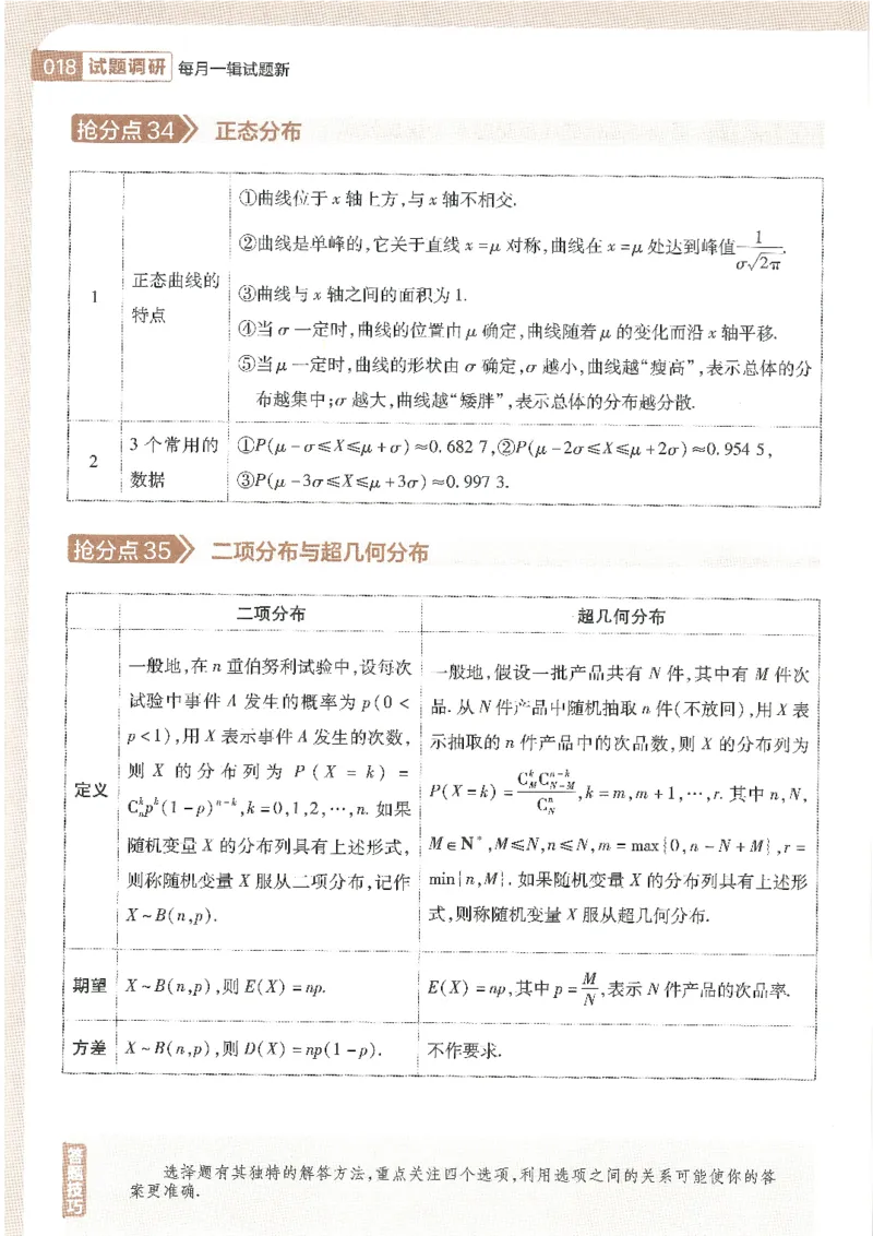 试题调研第十辑新高考数学_2023高考押题卷_试题调研8910期考前推荐看的三期_试题调研第十期考前抢分必备_试题调研第十辑