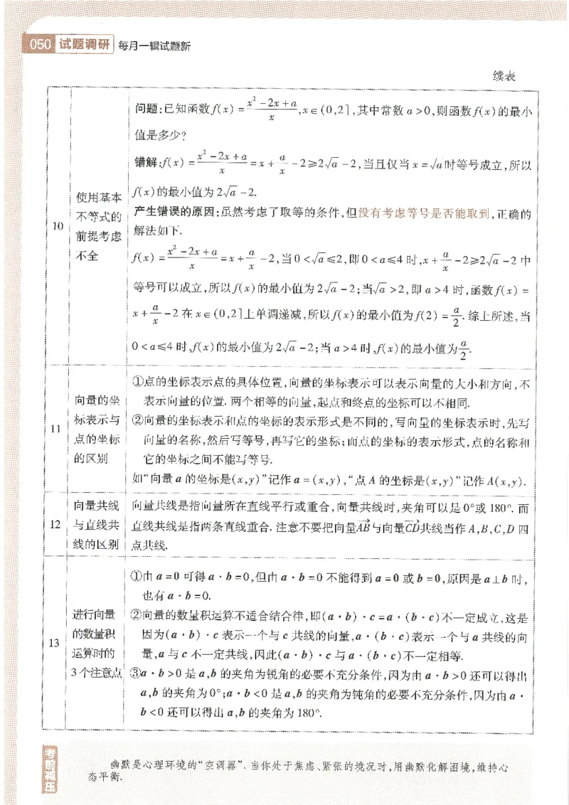 试题调研第十辑新高考数学_2023高考押题卷_试题调研8910期考前推荐看的三期_试题调研第十期考前抢分必备_试题调研第十辑