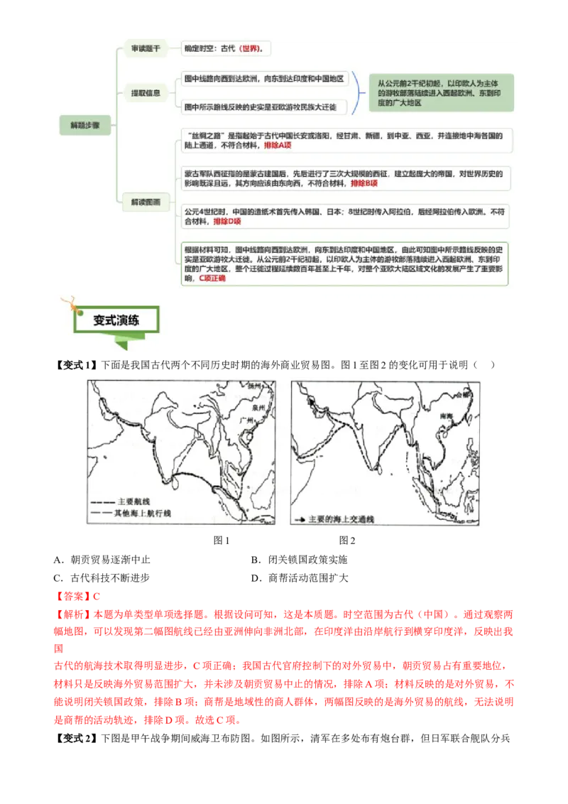专题03图画情境类选择题（解析版）_07高考历史_2025年新高考资料_二轮复习_2025年高考历史二轮热点题型归纳与变式演练（新高考通用）3396109_498