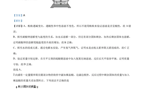 2020年河北省中考化学试题（解析）_河北中考_5.河北中考化学2008-2025