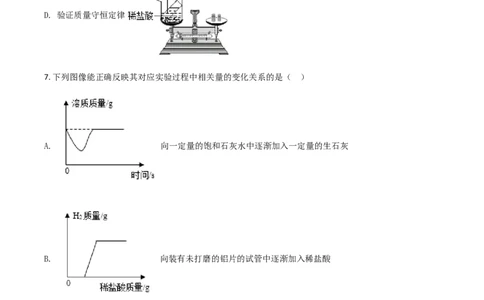 2019年陕西省中考化学真题（副卷）（空白卷）_陕西_5.陕西中考化学（2008-2025）