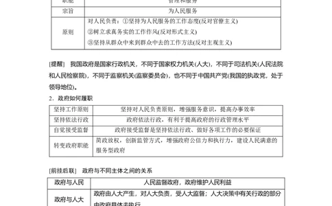 专题5　课时2　政府职责与权力行使_8.2025政治总复习_赠品通用版（老高考）复习资料_二轮复习_2023年高考政治二轮复习讲义+课件（全国版）_2023年高考政治二轮复习讲义（全国版）
