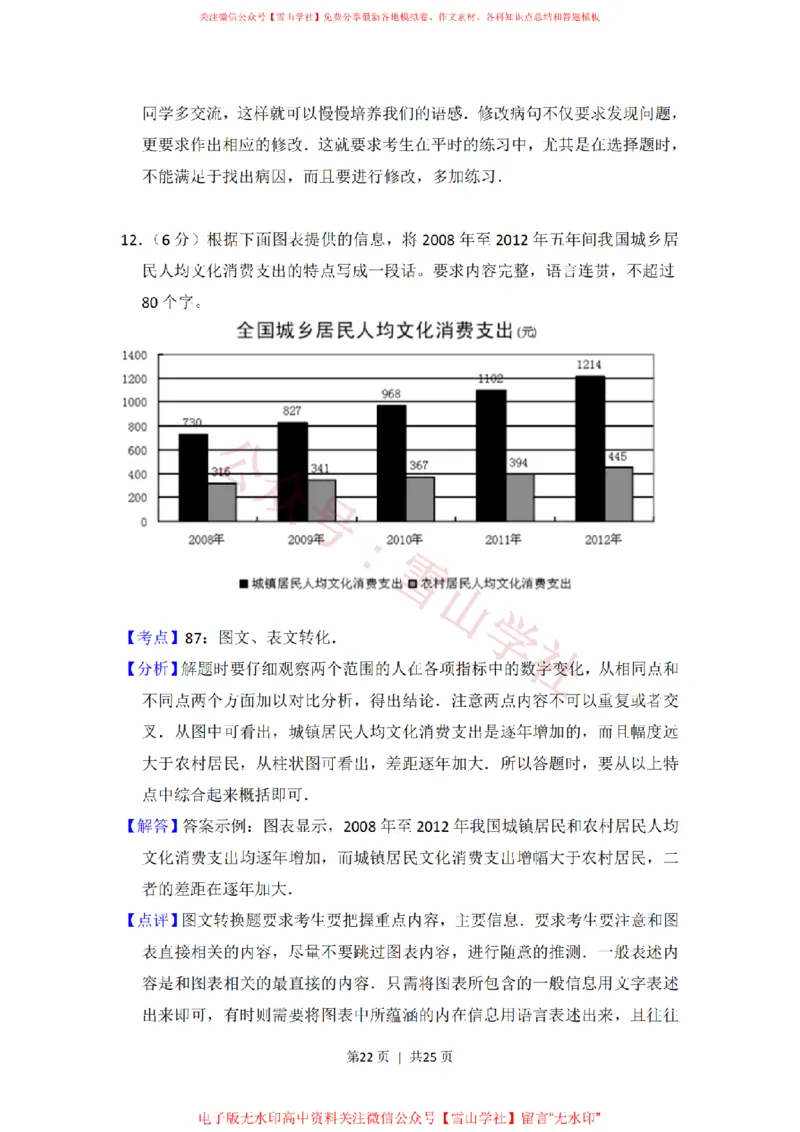 2014年高考语文试卷（大纲版）（解析卷）_高考历年真题_08-24全国高考真题（无水印）_新&middot;PDF版2008-2024&middot;高考语文真题_版本2：语文（按省份分类）2008-2024_2008-2024&middot;（广西）语文高考真题