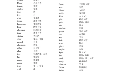 冀教版-初中英语-词汇表(完整)-d11633f8a119_内蒙古中考真题_赠品_初中英语资料