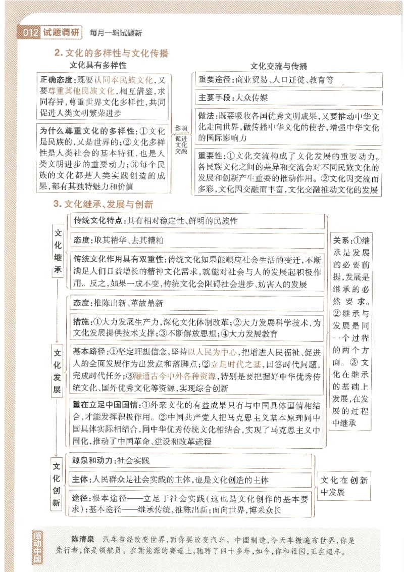 试题调研第十辑文综_2023高考押题卷_试题调研8910期考前推荐看的三期_试题调研第十期考前抢分必备_试题调研第十辑
