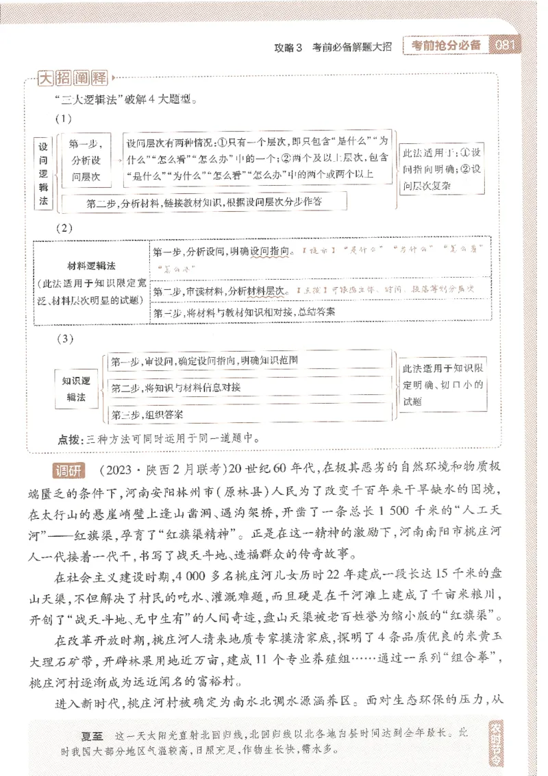 试题调研第十辑文综_2023高考押题卷_试题调研8910期考前推荐看的三期_试题调研第十期考前抢分必备_试题调研第十辑