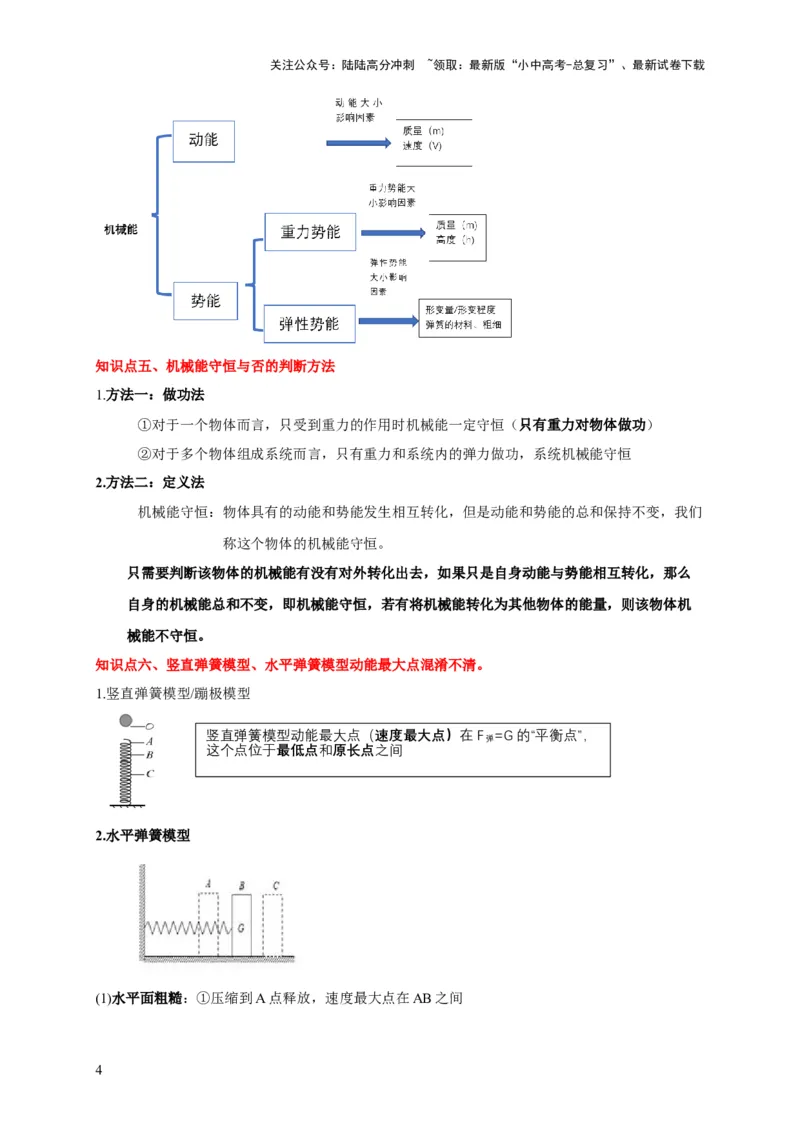 易错点10明确做功条件分析及功、功率、机械能守恒问题（6陷阱点5题型）（解析版）_02中考总复习（2026版更新中）_04-物理-中考总复习_2025年中考复习资料