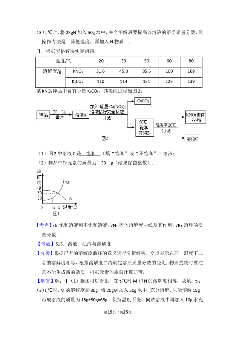 2015年贵州省遵义市中考化学试卷（含解析版）_贵州中考_5.贵州中考化学（2008-2025）_遵义化学12-24