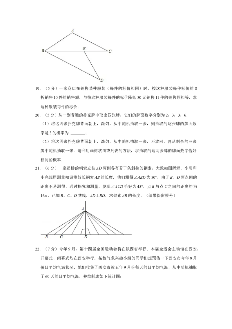 2021年陕西省中考数学真题（空白卷）_陕西_2.陕西中考数学（2008-2025）
