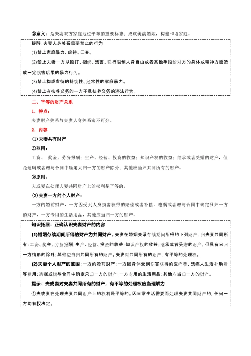 选择性必修二《法律与生活》知识清单-上好课2025年高考政治一轮复习知识清单+（新高考专用）_8.2025政治总复习_2025年新高考资料_一轮复习_2025年高考政治一轮复习知识清单