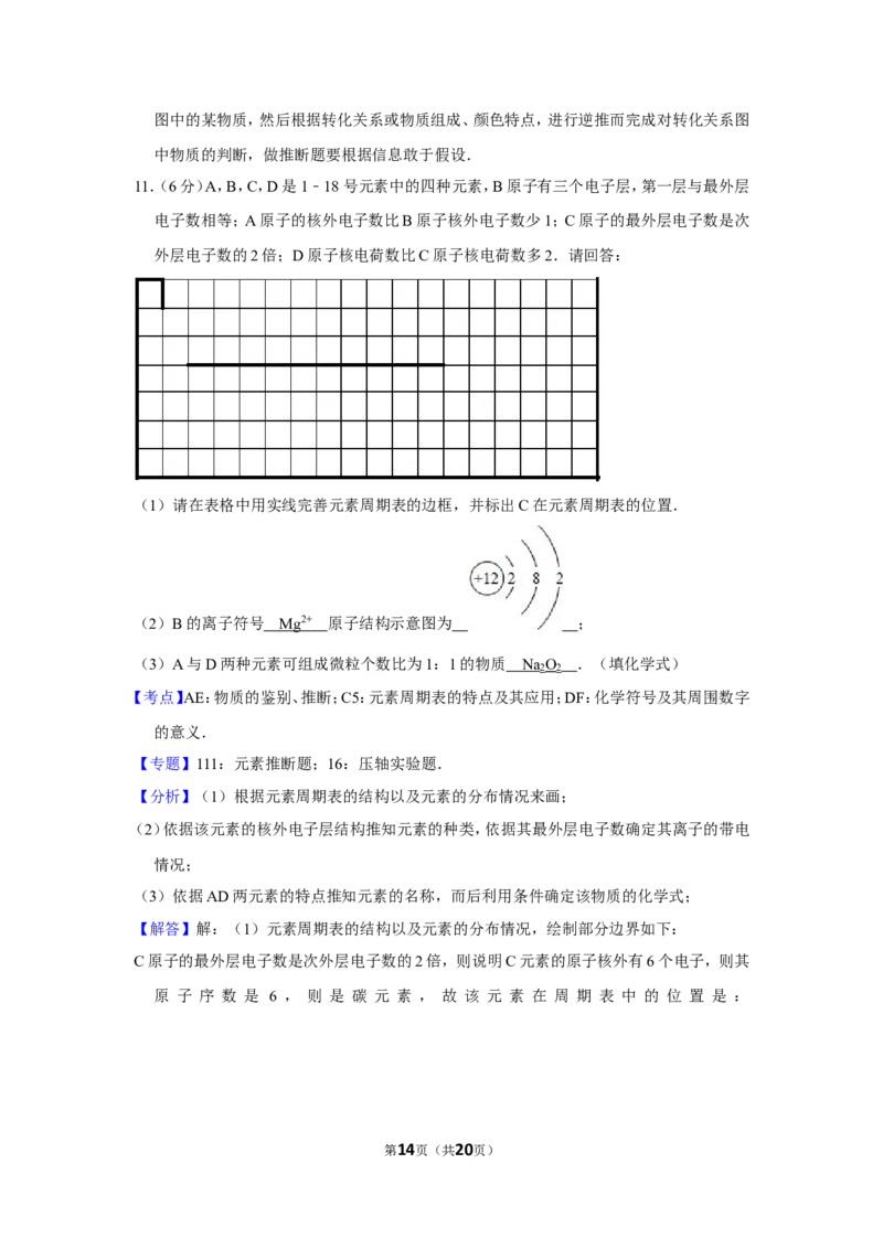 2013年贵州省黔东南州中考化学试卷（含解析版）_贵州中考_5.贵州中考化学（2008-2025）_黔东南化学12-24