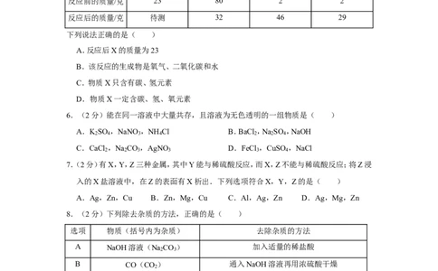 2013年贵州省黔东南州中考化学试卷（含解析版）_贵州中考_5.贵州中考化学（2008-2025）_黔东南化学12-24