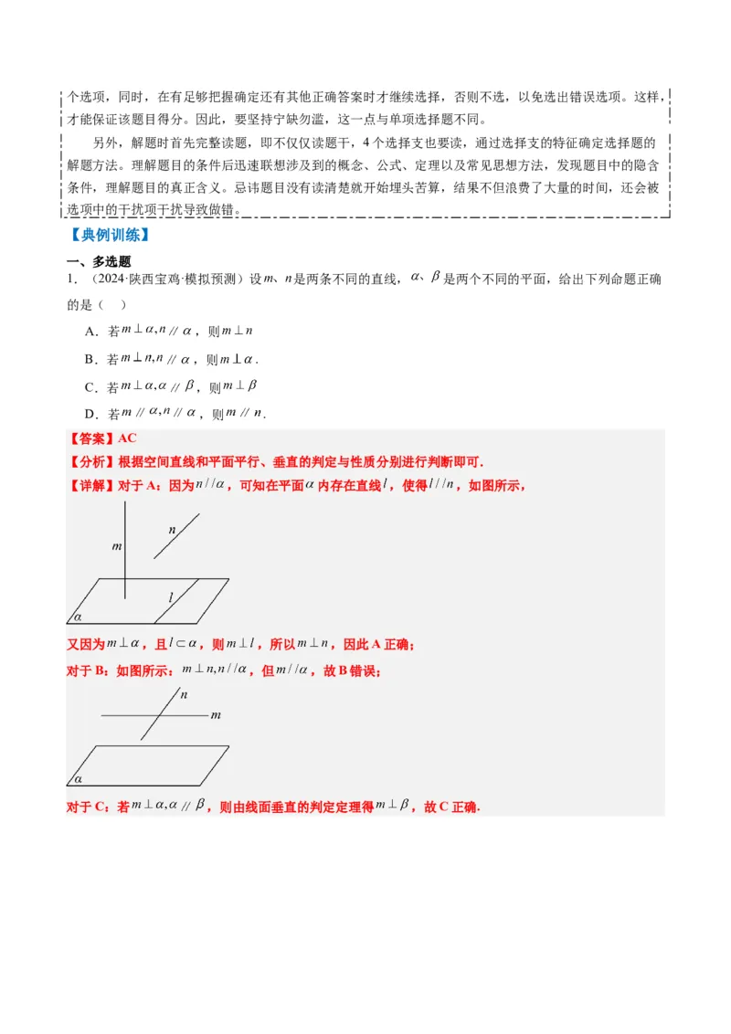 专题00高考选填题解题技巧全攻略（解析版）_02高考数学_2025年新高考资料_二轮复习_2025年高考数学二轮热点题型归纳与变式演练（新高考通用）340702954_一、题型突破