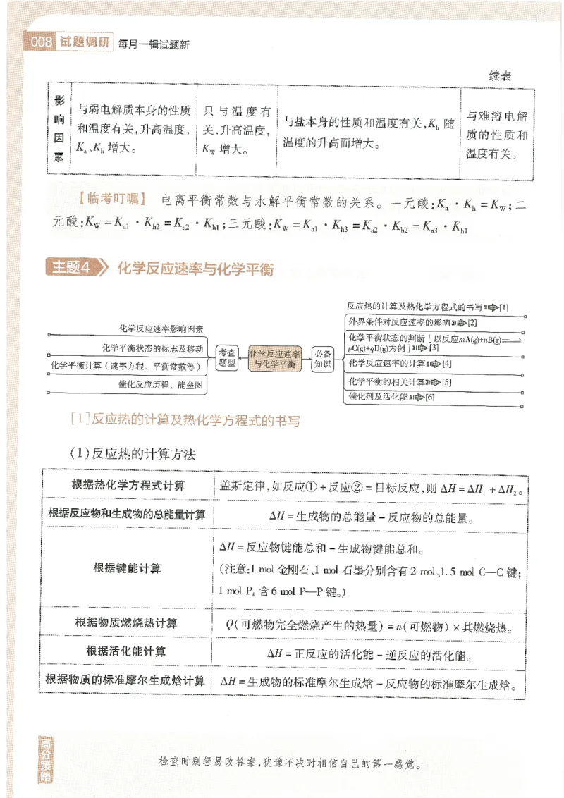 试题调研第十辑理综_2023高考押题卷_试题调研8910期考前推荐看的三期_试题调研第十期考前抢分必备_试题调研第十辑