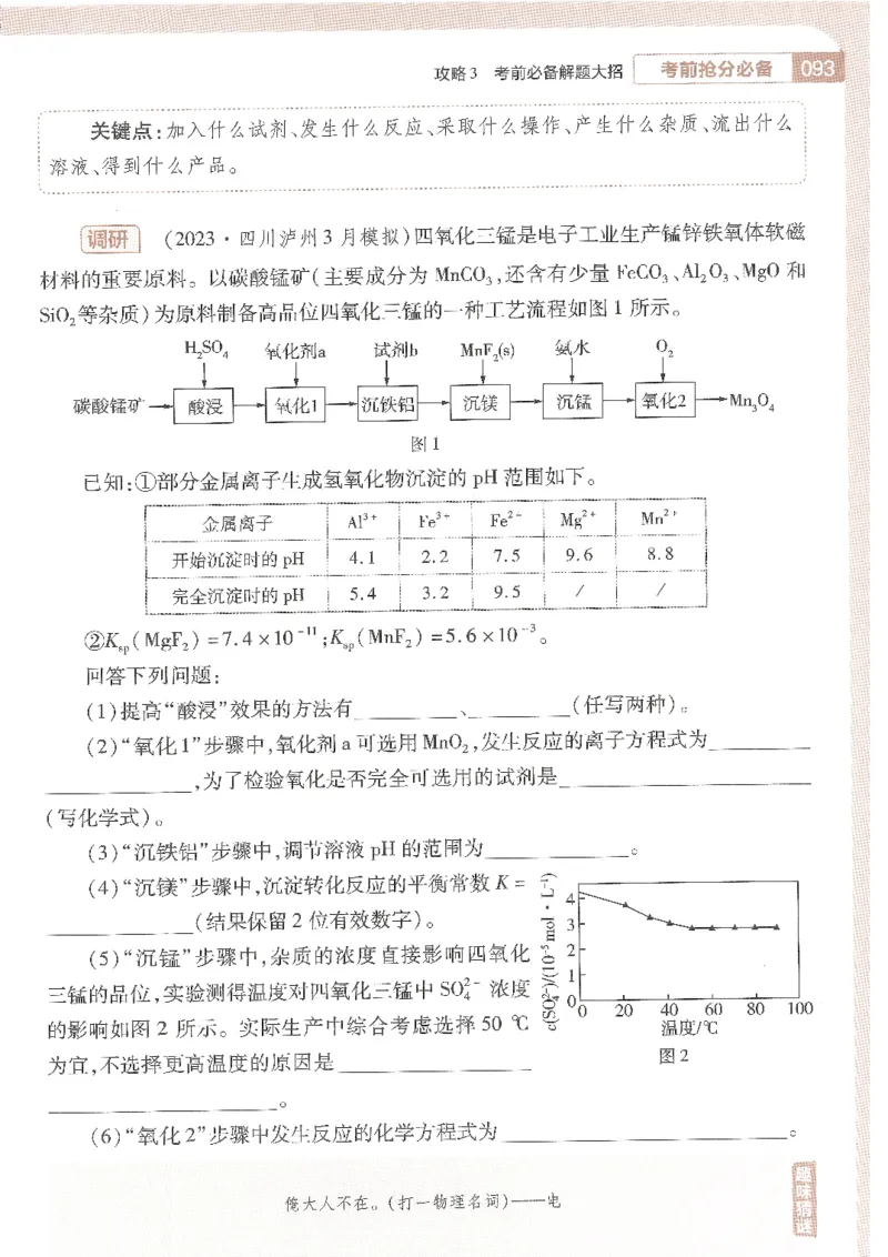 试题调研第十辑理综_2023高考押题卷_试题调研8910期考前推荐看的三期_试题调研第十期考前抢分必备_试题调研第十辑