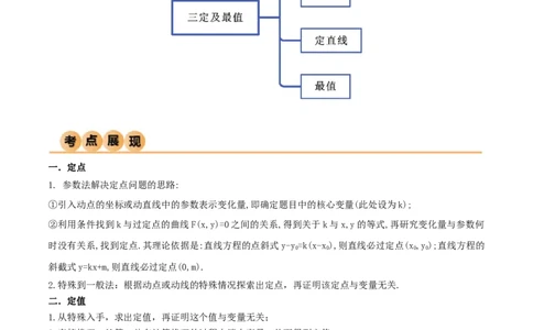9.5三定问题及最值（精讲）（教师版）_02高考数学_新高考复习资料_2024年新高考资料_一轮复习资料_完2024年高考数学一轮复习一隅三反系列（新高考）