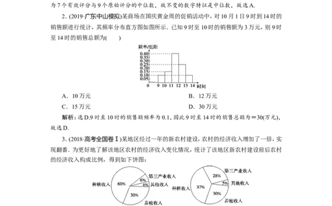 2第2讲　用样本估计总体　新题培优练_02高考数学_新高考复习资料_2022年新高考资料_2022年一轮复习各版本_1.新高考2022年高考数学一轮复习_2022届高考数学一轮复习讲义（新高考版）