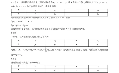 8.3分布列（精讲）（教师版）_02高考数学_新高考复习资料_2024年新高考资料_一轮复习资料_完2024年高考数学一轮复习一隅三反系列（新高考）