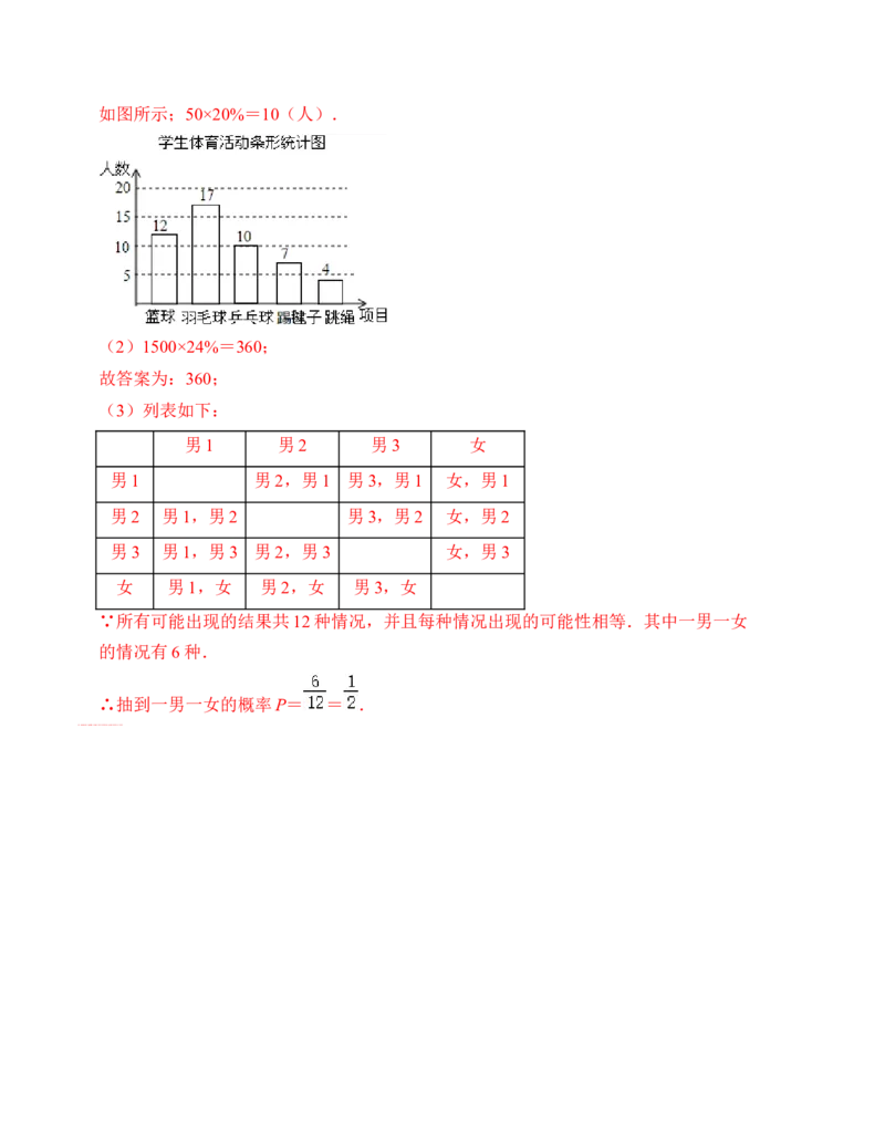 第二十五章概率初步达标检测卷（解析卷）_初中数学_九年级数学上册（人教版）_知识解读与题型专练-V14_2024版