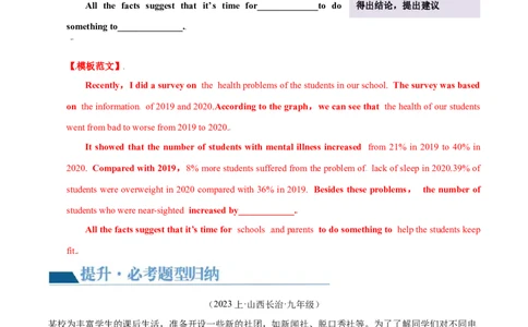 第26讲书面表达之图表作文（讲义）-2024年中考英语一轮复习讲练测（全国通用）（原卷版）_02中考总复习（2026版更新中）_03-英语-中考总复习_2024年中考复习资料_一轮复习