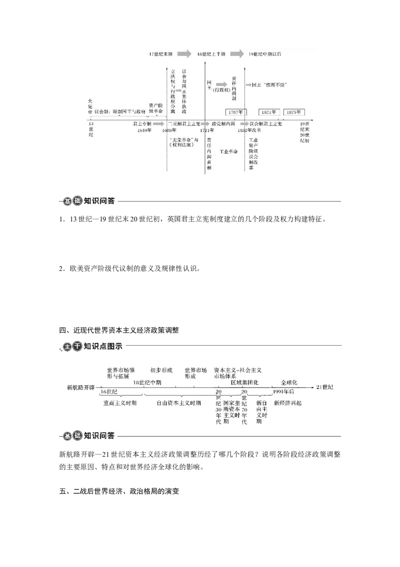 24第一部分板块五专题十八基础知识回扣_07高考历史_通用版（老高考）复习资料_2023年复习资料_一轮+二轮_历史高三二轮复习系列