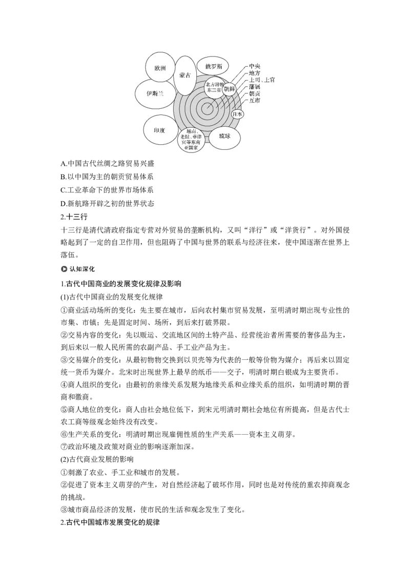 27必修2第六单元古代中国经济的基本结构与特点第19讲　古代中国的商业与经济政策_07高考历史_通用版（老高考）复习资料_2023年复习资料_一轮+二轮_历史高三一轮复习系列